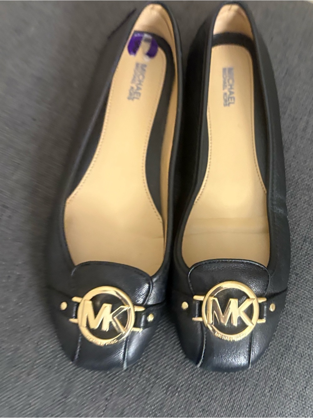 Women’s Michael Kors Black Flats Size 8.5 - Picture 3 of 8